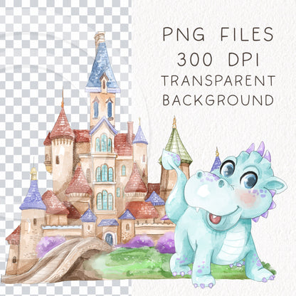 Happy Princess inspiration clipart instant download PNG file - 300 dpi