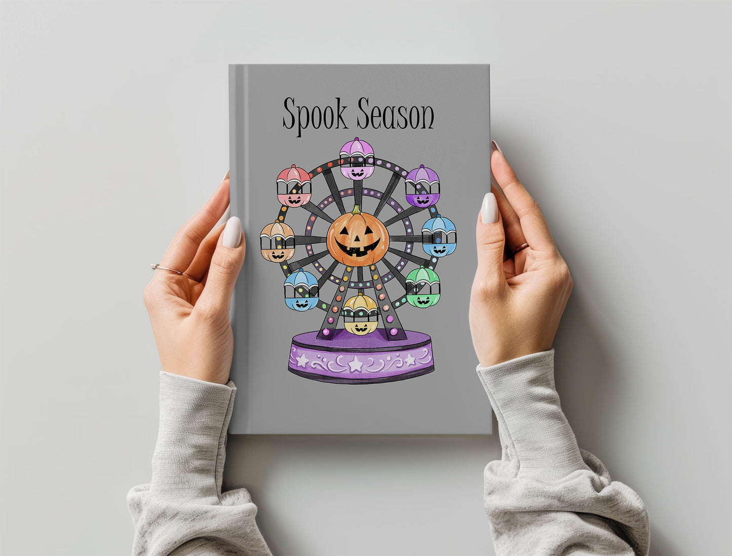 Spooky Carnival clipart PNG files.
