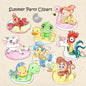 Summer party clipart PNG files