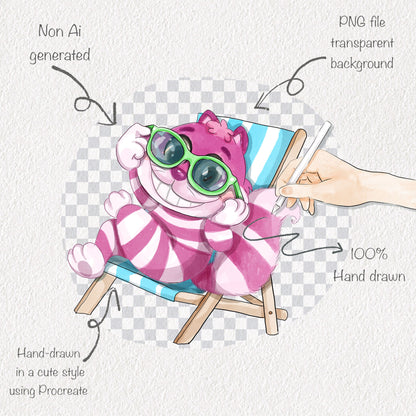 Summer party clipart Set 2, PNG files