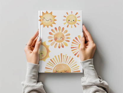 Sun Clipart | hand drawn clipart, PNG files 300 dpi.