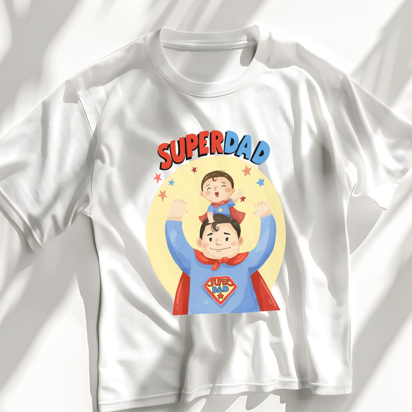 Super Dad, Fathers day clipart instant download PNG file - 300 dpi