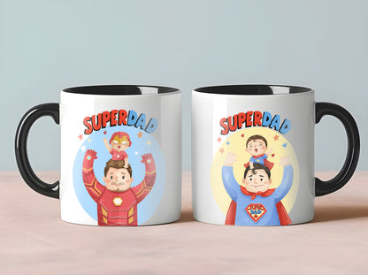 Super Dad, Fathers day clipart instant download PNG file - 300 dpi