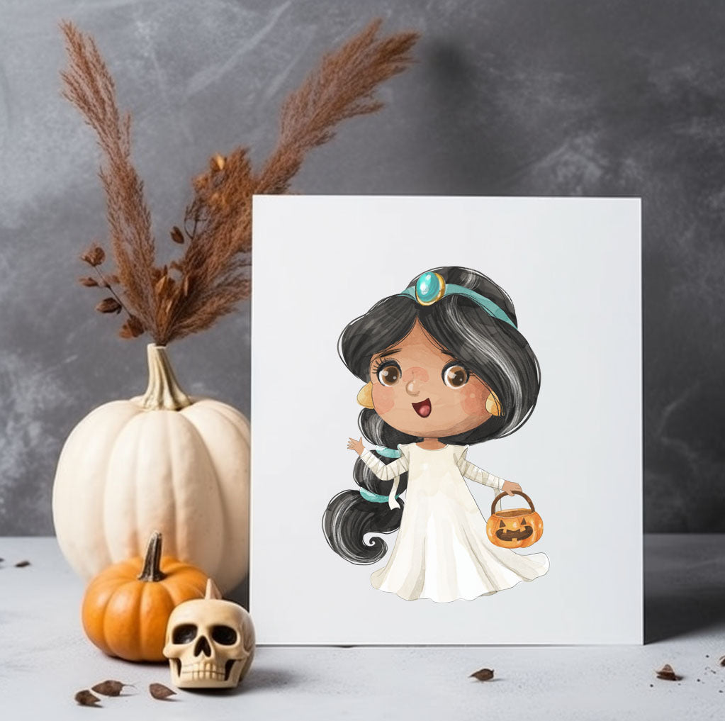 Trick or treat girl , Halloween girls clipart PNG files instant download PNG file - 300 dpi.