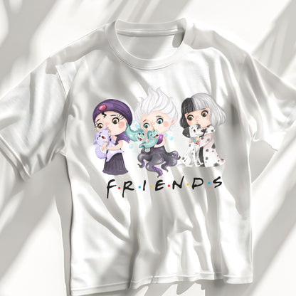 girls Villains and friends ClipArt instant download PNG file - 300 dpi
