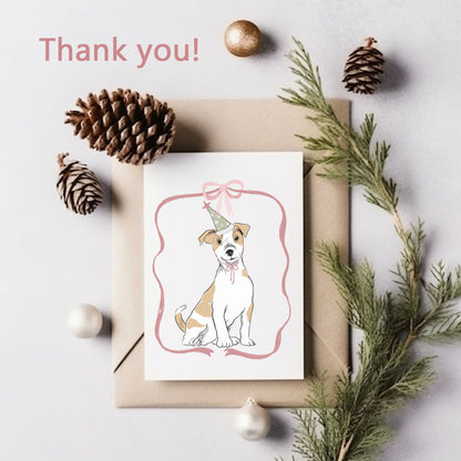 Christmas dog clipart , Hand drawn clipart, Instant Download PNG file - 300 dpi