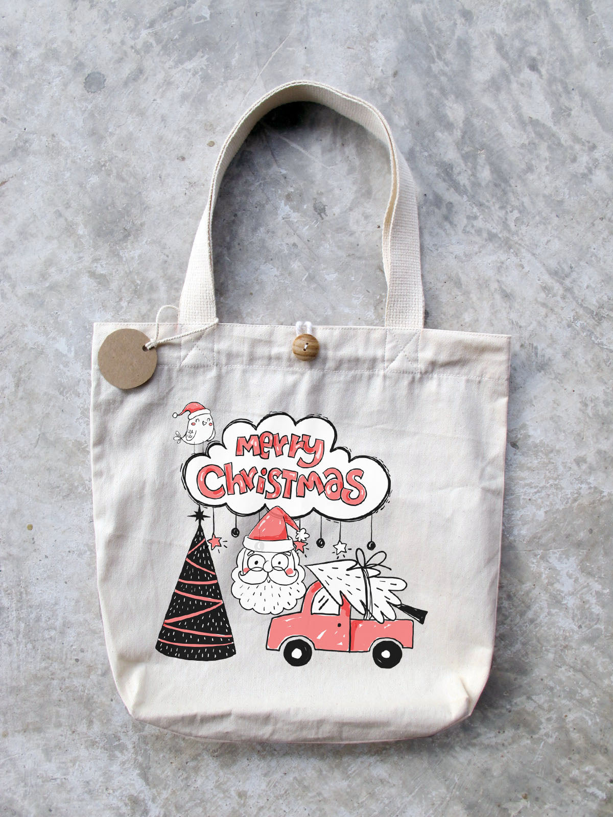 Christmas Hand drawn doodle Clipart , PNG file - 300 dpi