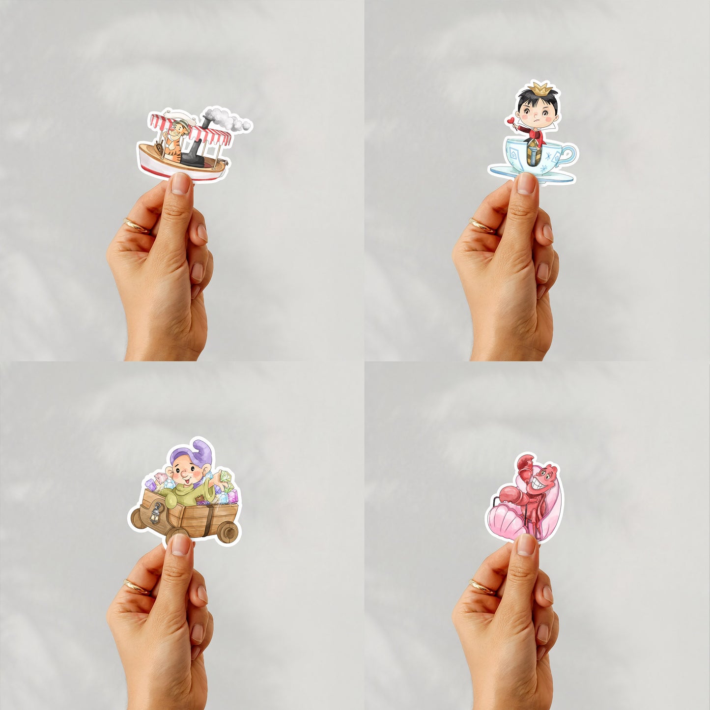 Ride Vehicle party clipart Set 1, PNG files