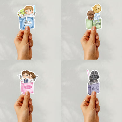 Books club story clipart set2, instant download PNG file - 300 dpi