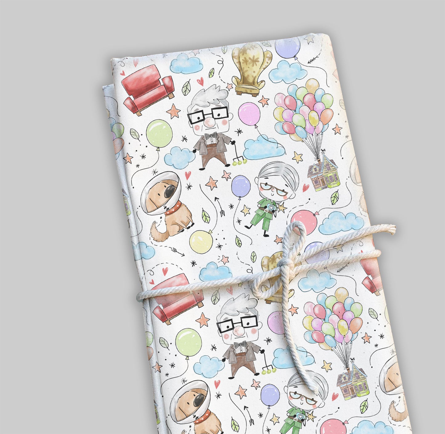 UP adventure Hand Drawn ,doodle clipart, Seamless Pattern, instant download PNG file - 300 dpi