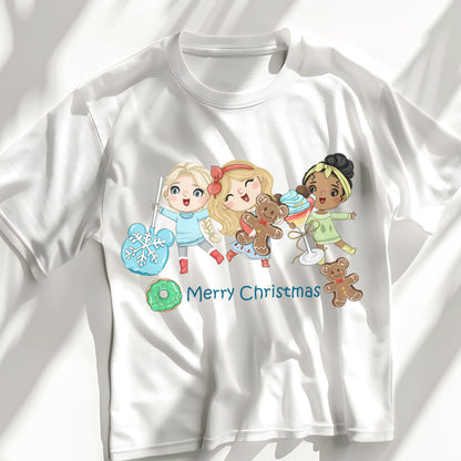Christmas treats and girls set 1 Clipart , PNG file - 300 dpi