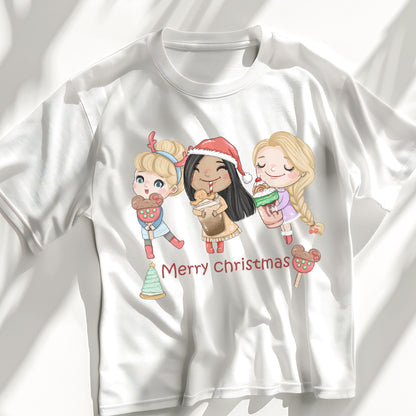 Christmas treats and girls set 2 Clipart , PNG file - 300 dpi